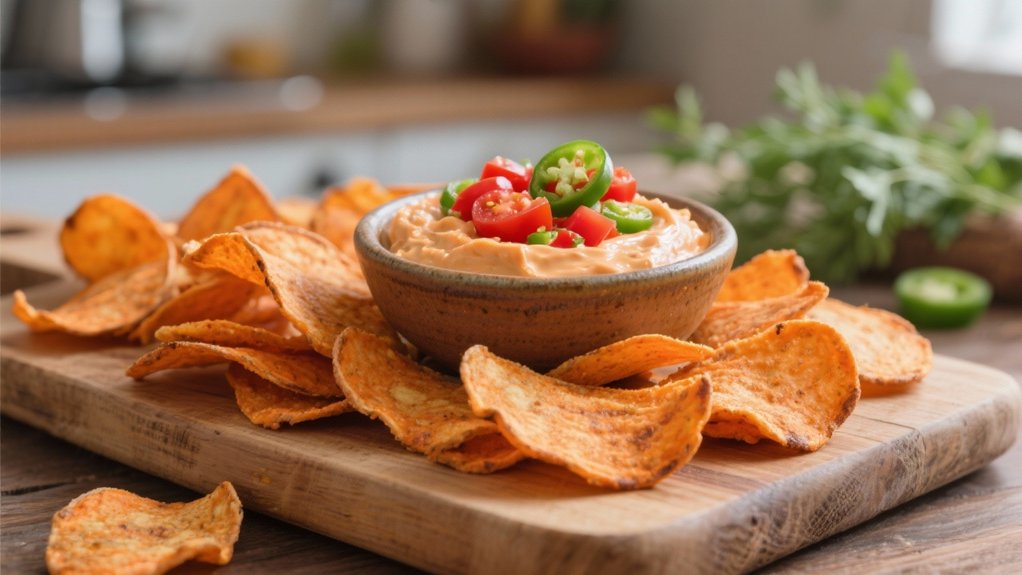 nutritious crunchy colorful snack