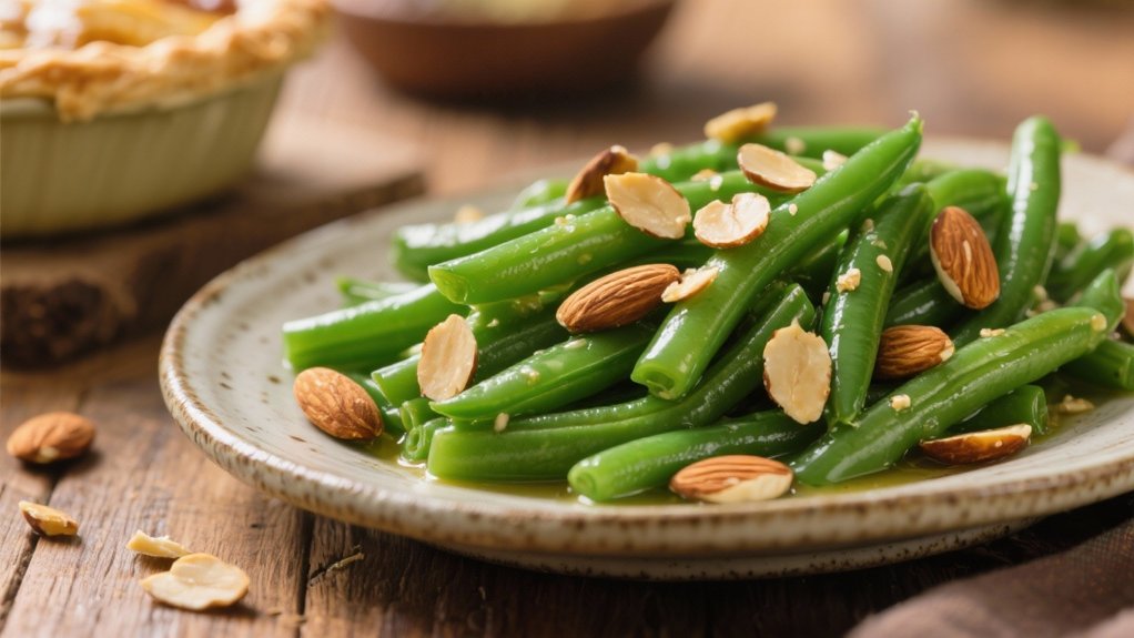 nutritious green beans almonds