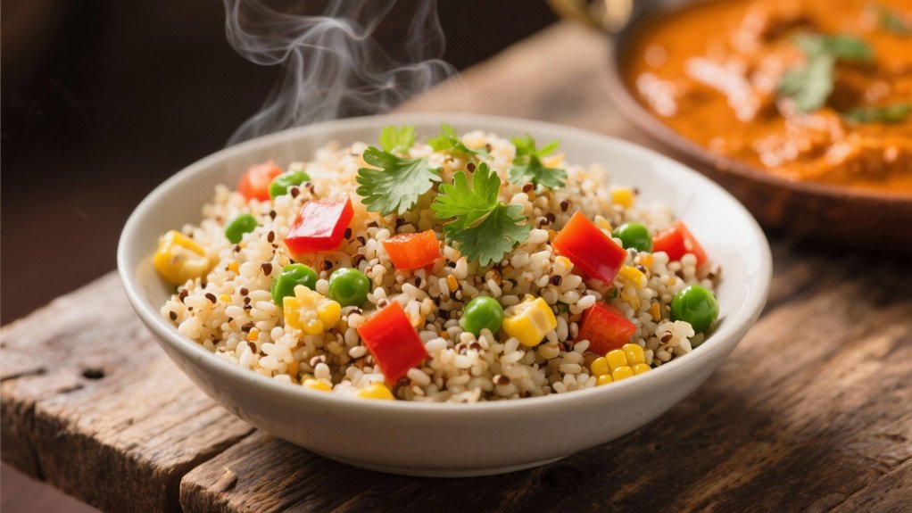 nutritious quinoa curry companion