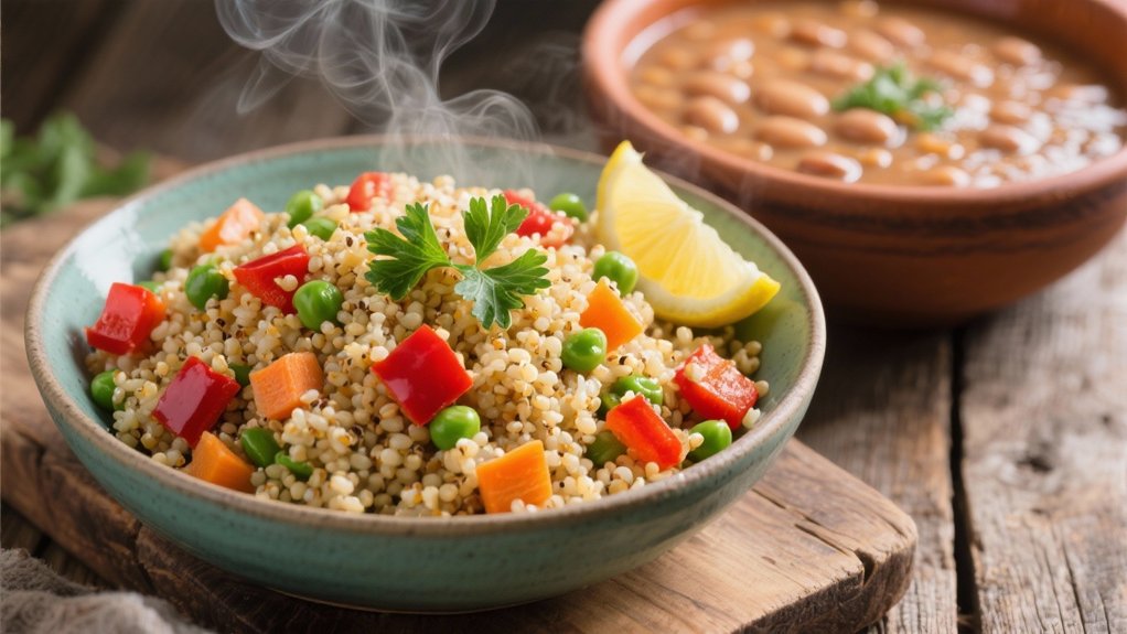 nutritious quinoa soup pairing