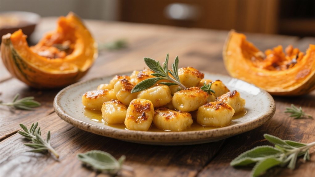 nutty brown butter gnocchi