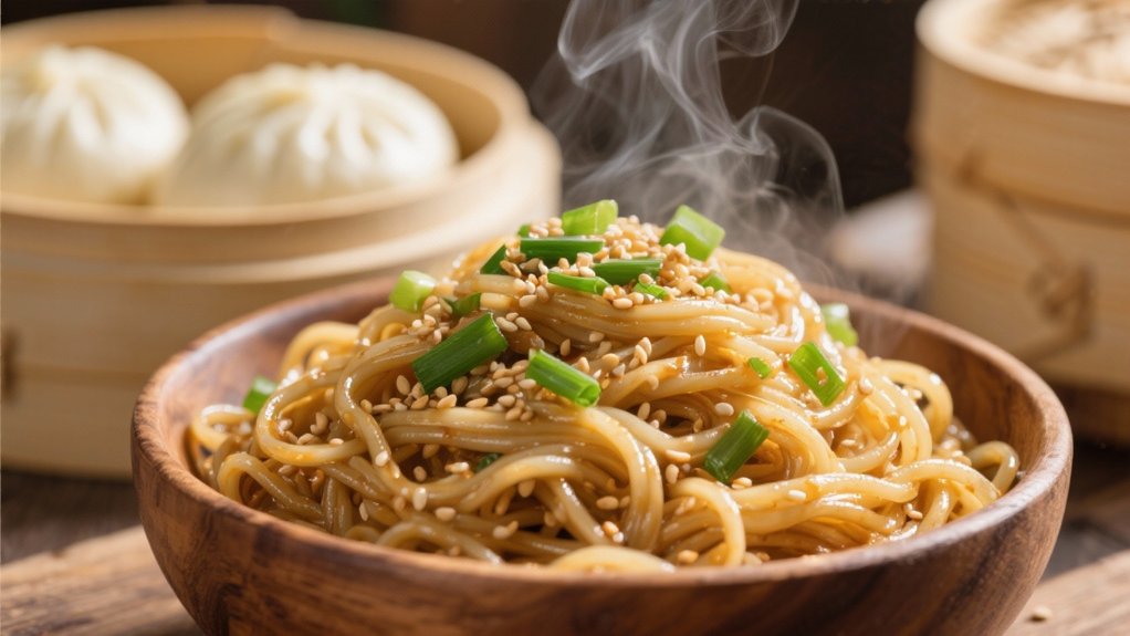 nutty creamy refreshing noodles