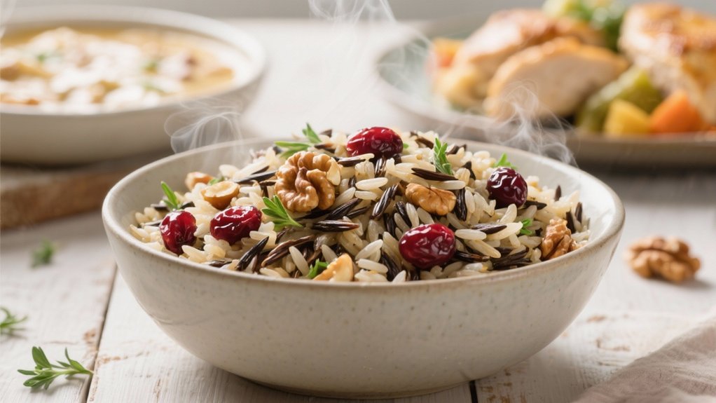 nutty earthy wild rice