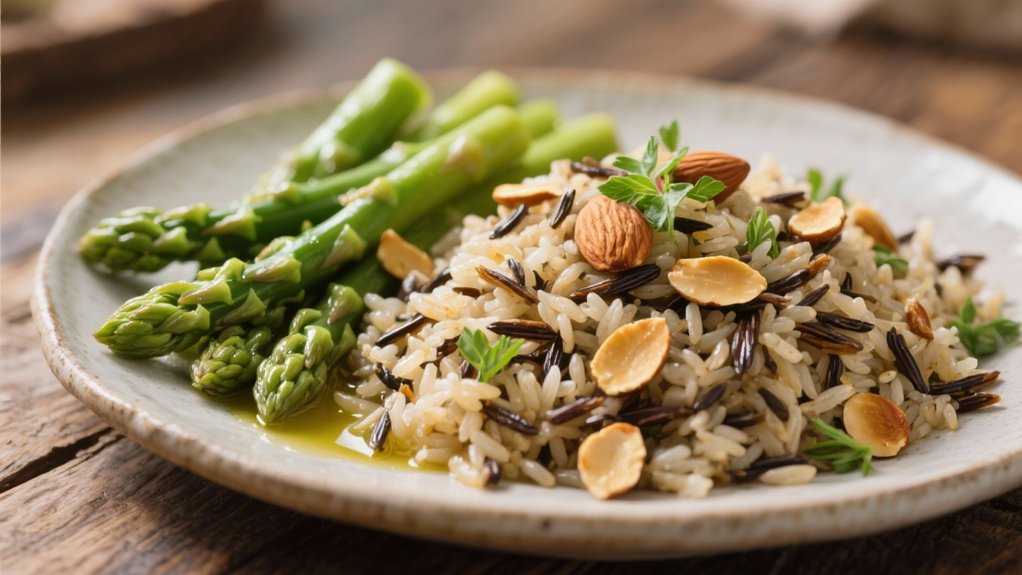 nutty healthy rice pilaf