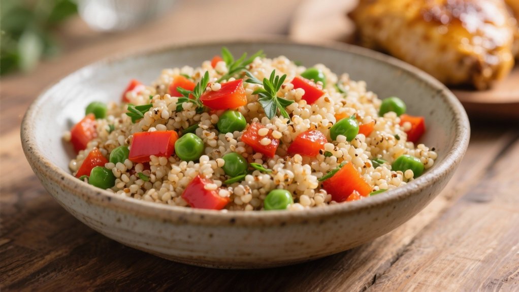 nutty quinoa pilaf recipe
