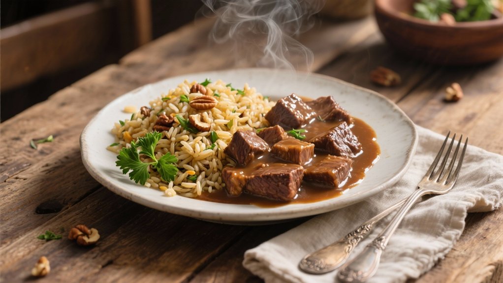 nutty savory wild rice
