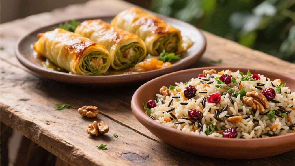 nutty savory wild rice pilaf