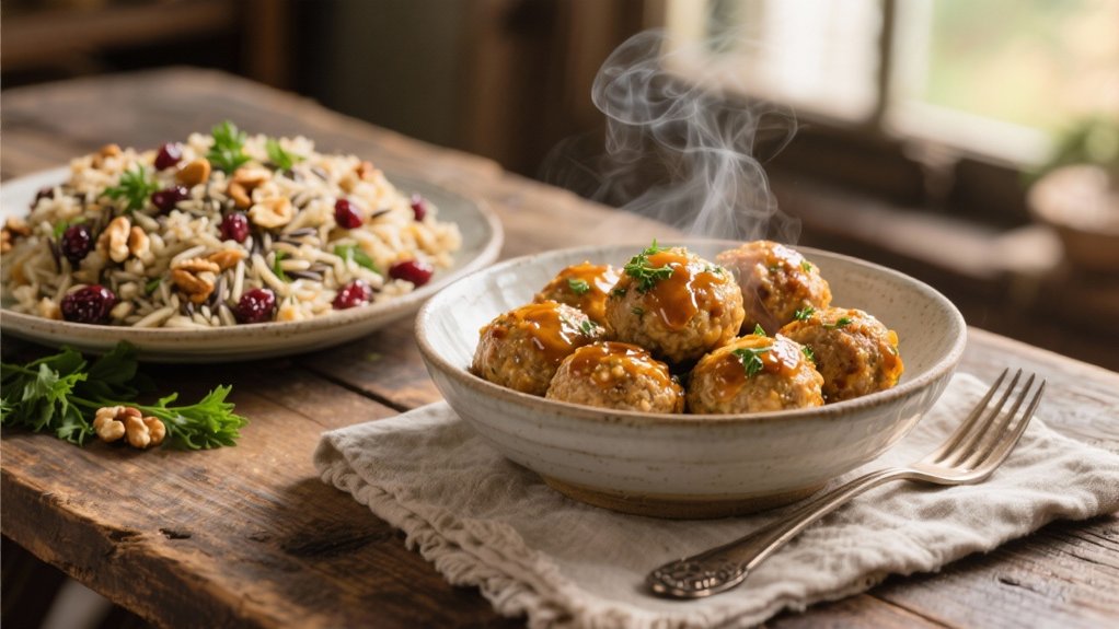 nutty savory wild rice stuffing