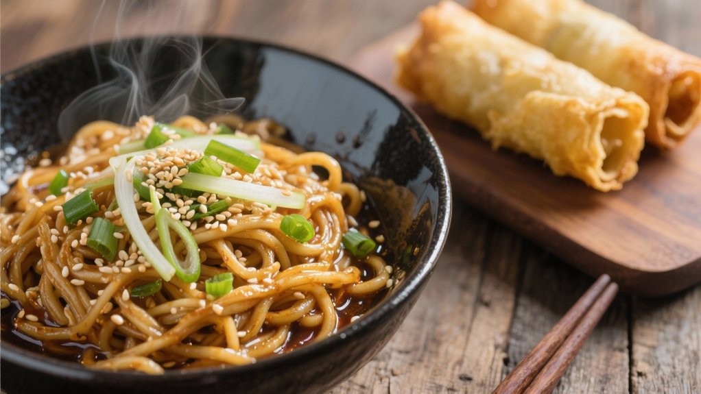 nutty sesame noodle delight