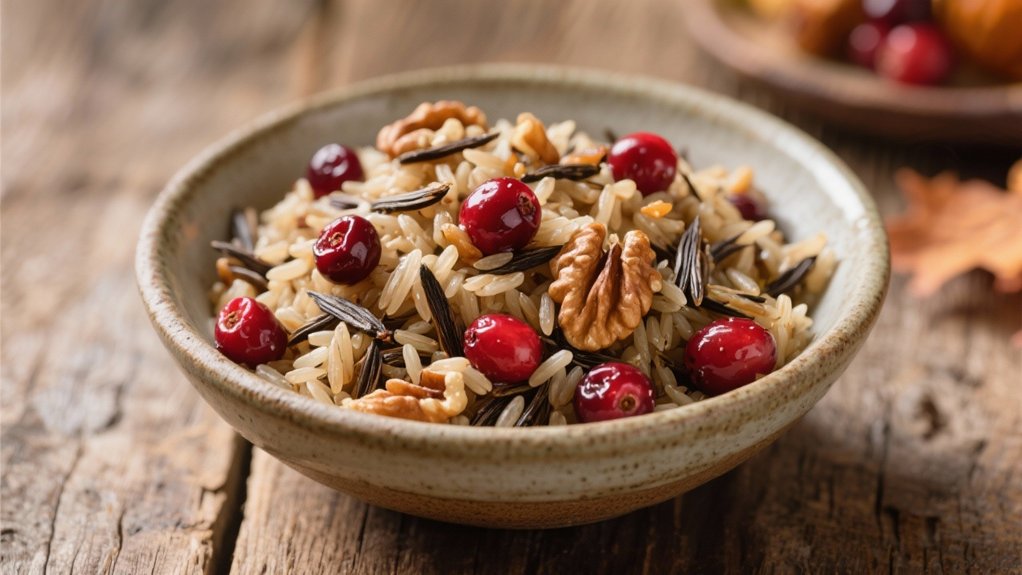 nutty sweet tart festive pilaf