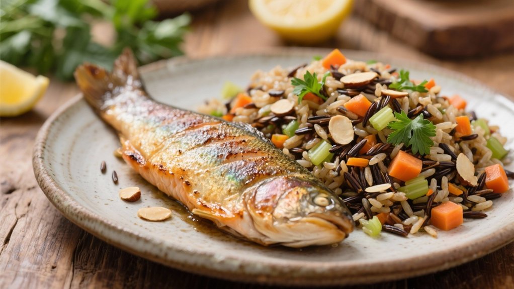 nutty wild rice pilaf