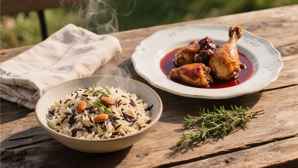 nutty wild rice pilaf