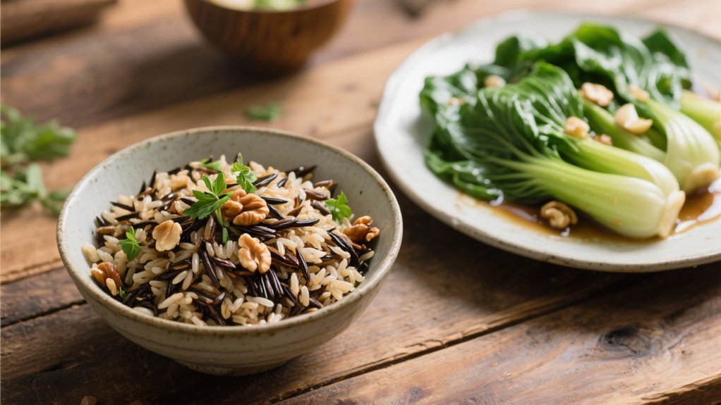 nutty wild rice pilaf