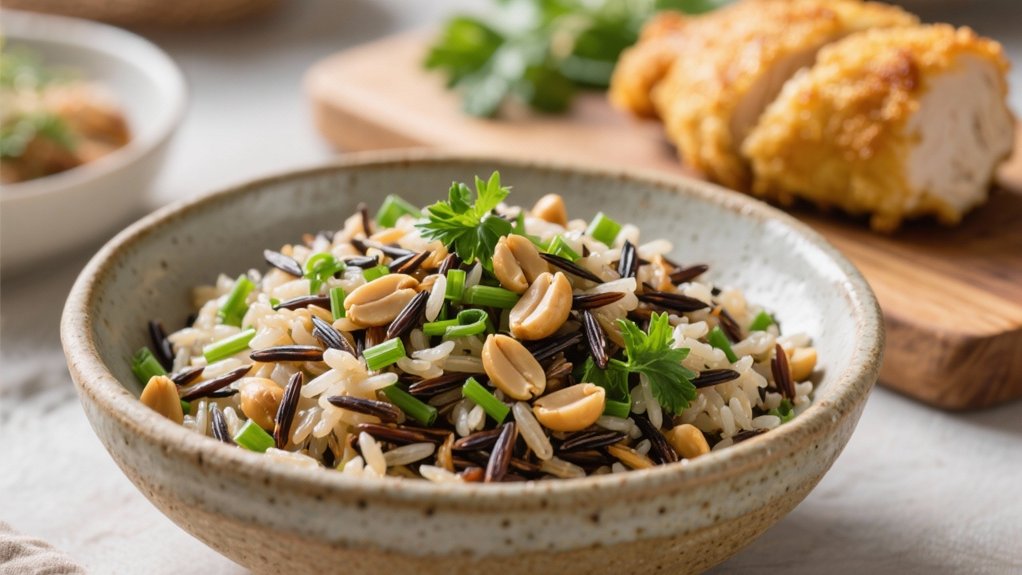 nutty wild rice pilaf