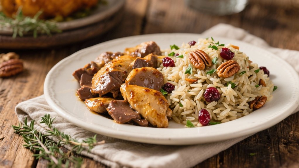 nutty wild rice stuffing