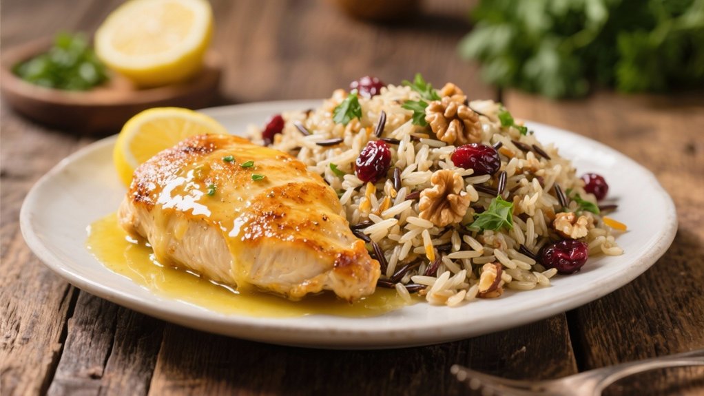 nutty wild rice stuffing
