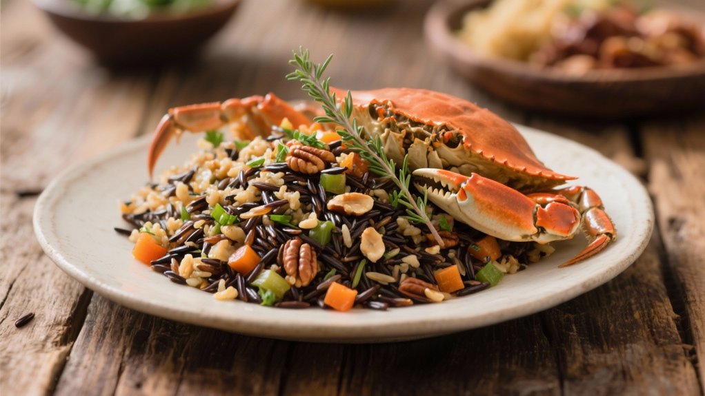 nutty wild rice stuffing