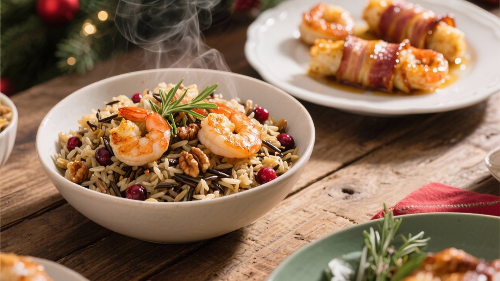 nutty wild rice stuffing