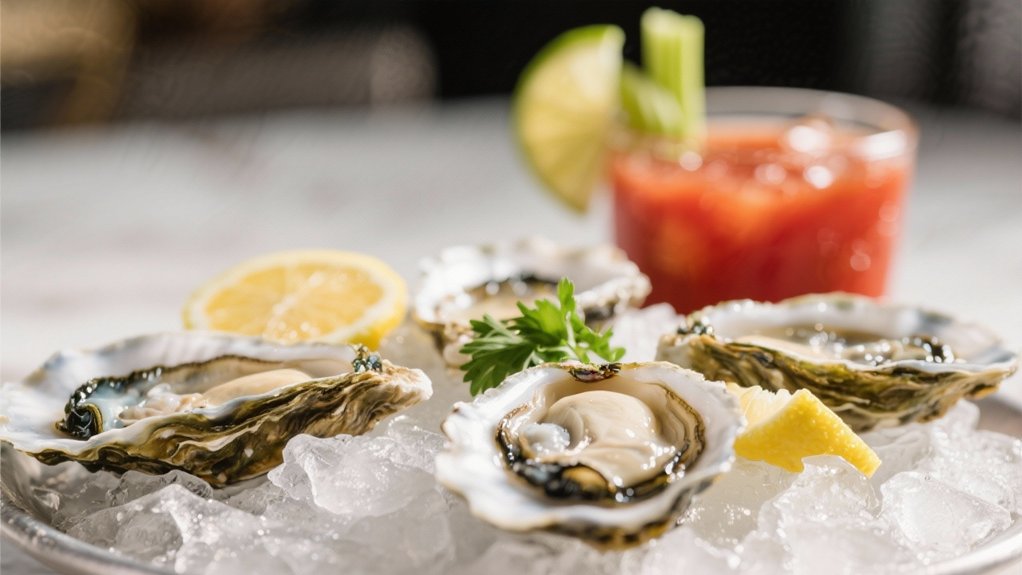 oysters and bloody marys pairing