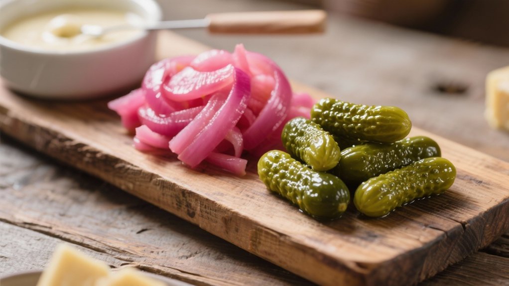 palate cleansing pickled accompaniments