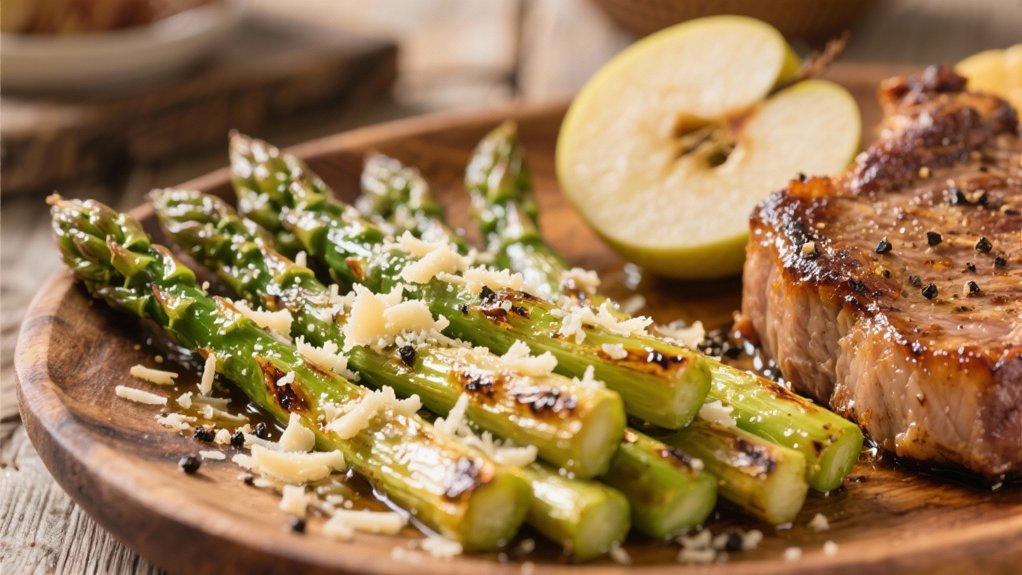 parmesan roasted asparagus delight