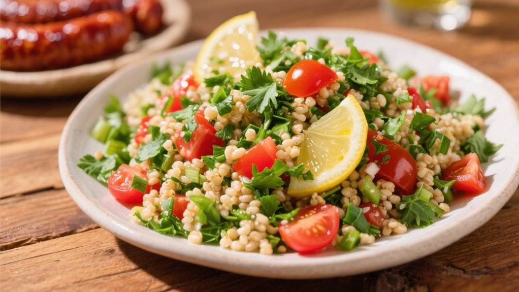 parsley rich tabbouleh salad