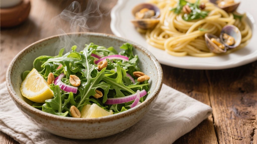 peppery arugula salad dressing