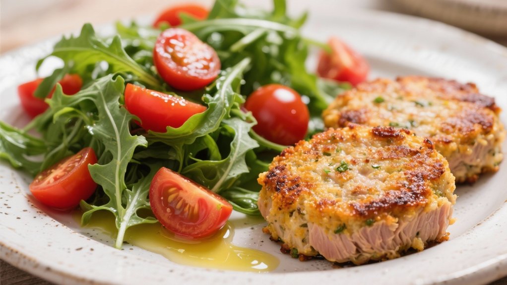 peppery salad with tomatoes