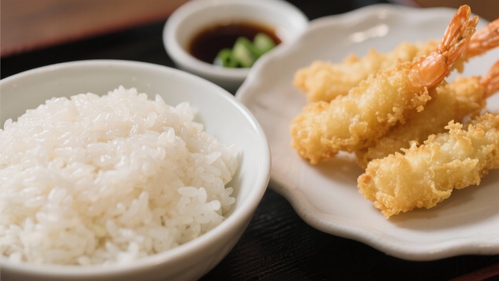 perfect complement to tempura