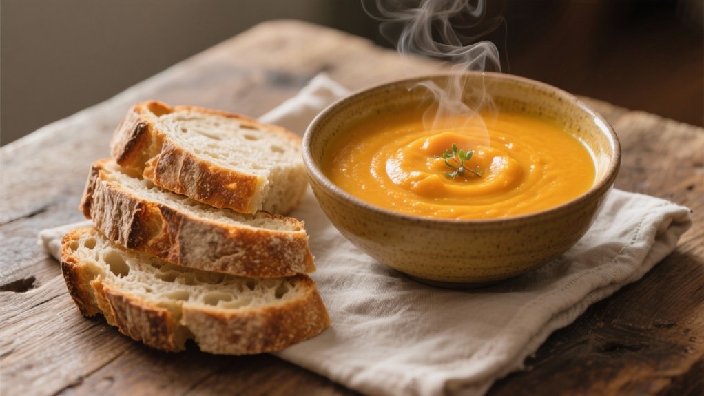 perfect pairing sourdough soup