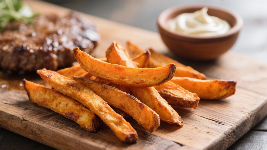 perfectly baked sweet potato fries