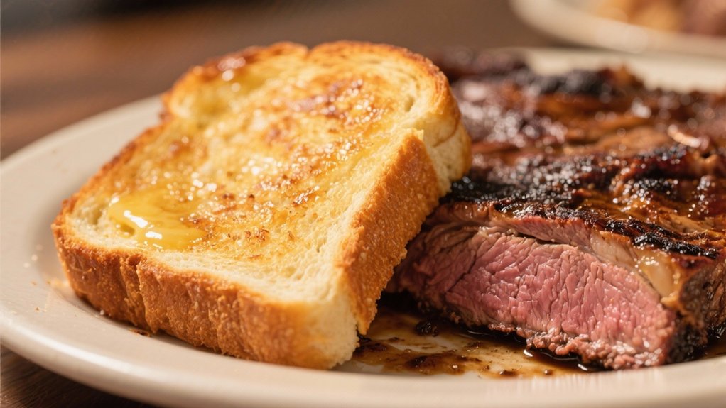 perfectly buttered texas toast