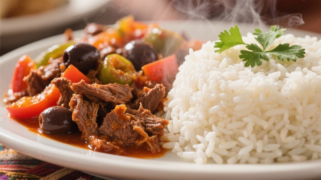perfectly cooked white rice