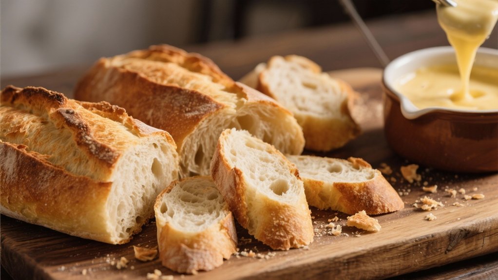 perfectly paired fondue breads
