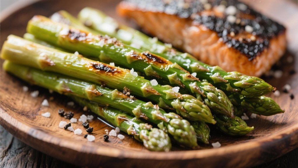 perfectly roasted asparagus side