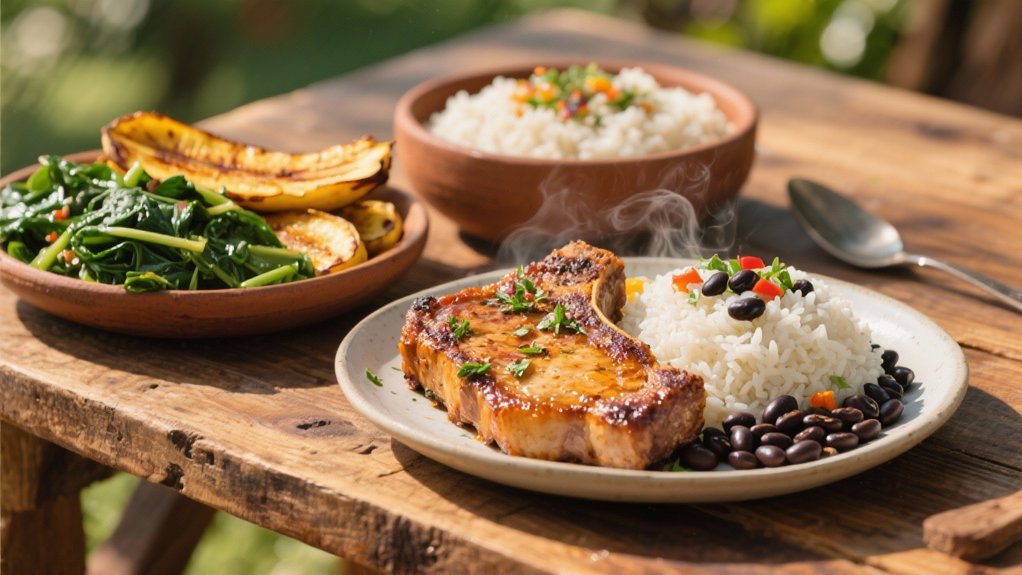 perfectly seasoned pork chops