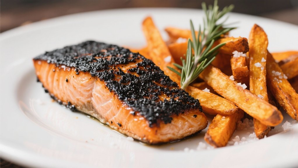 perfectly spiced sweet potato fries