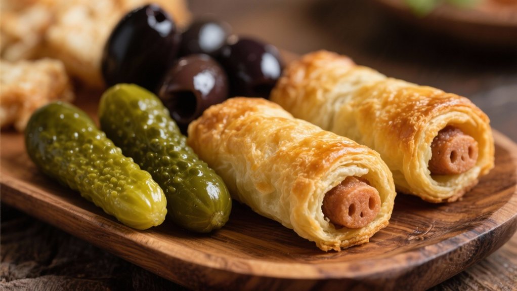 pickle and olive platter