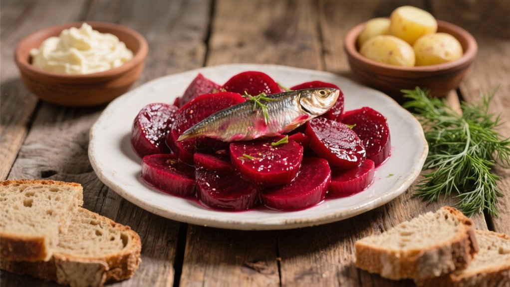 pickled beets enhance flavor