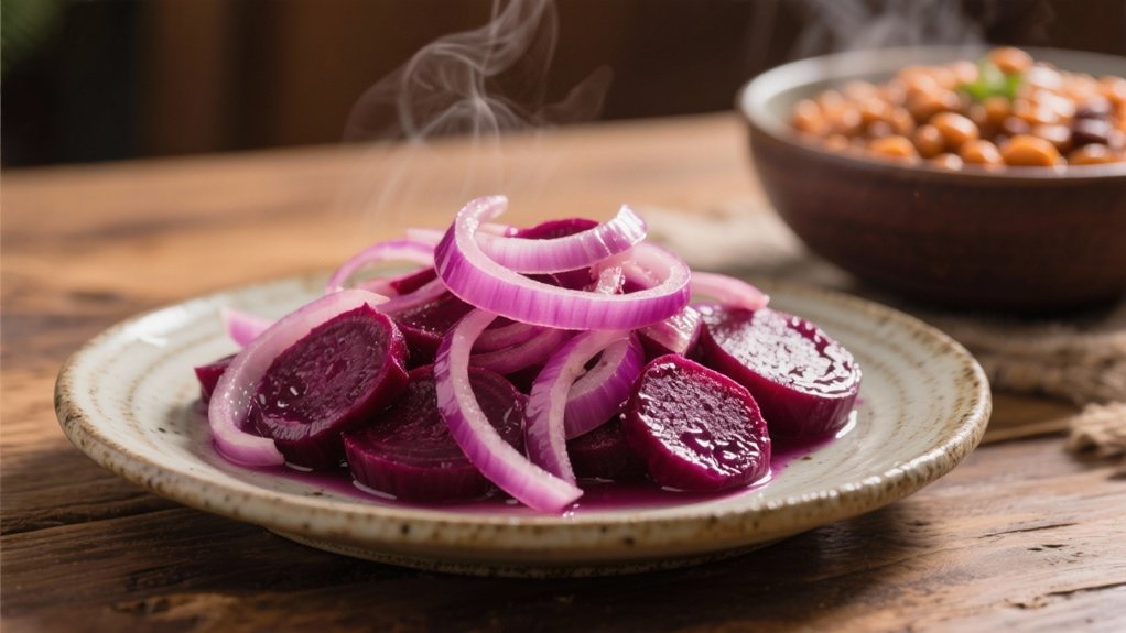 pickled beets enhance flavors