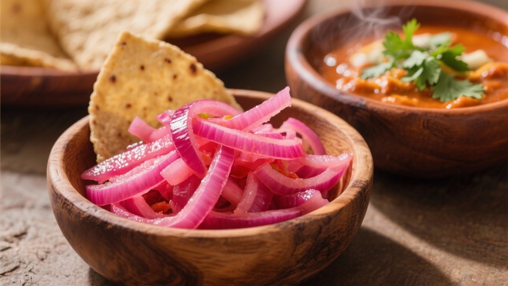 pickled onions enhance flavors