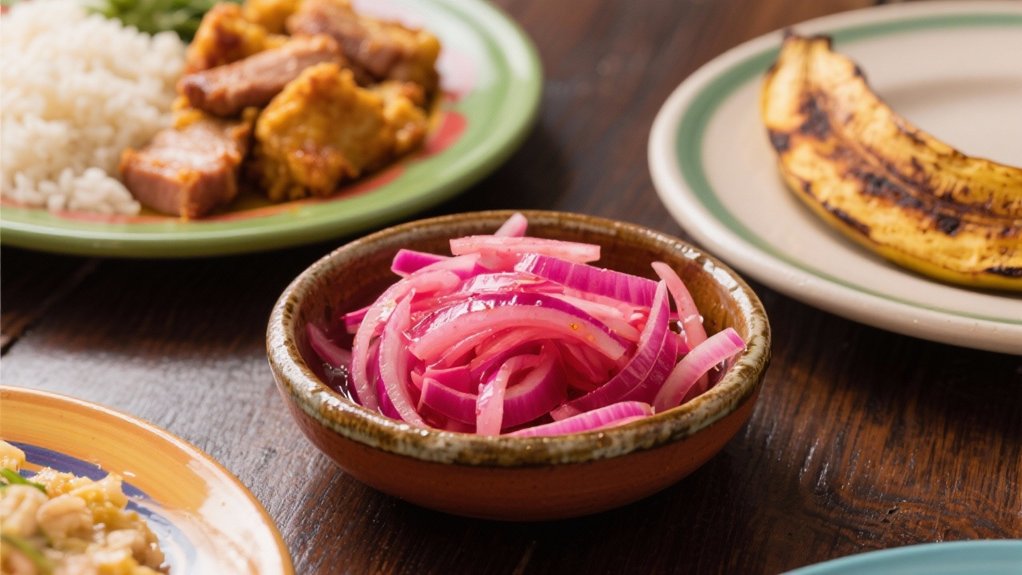 pickled onions enhance flavors