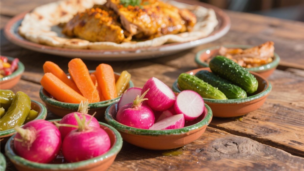 pickled vegetables for shawarma
