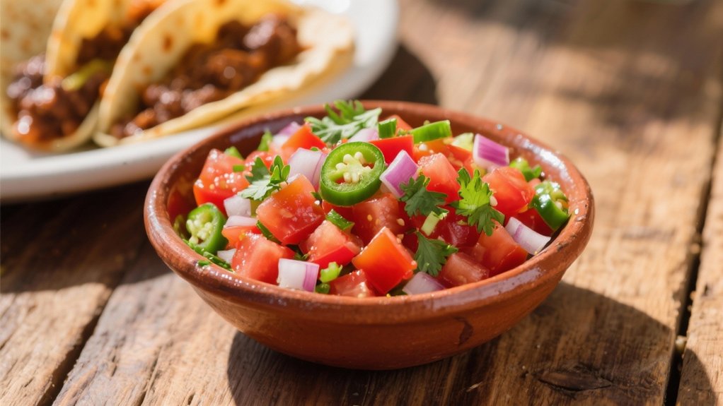 pico de gallo enhances birria