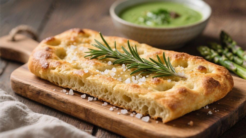 pillowy rosemary sea salt focaccia