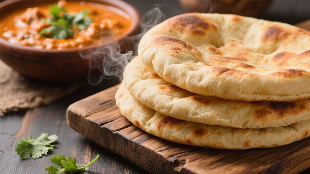 pita bread enhances tikka masala