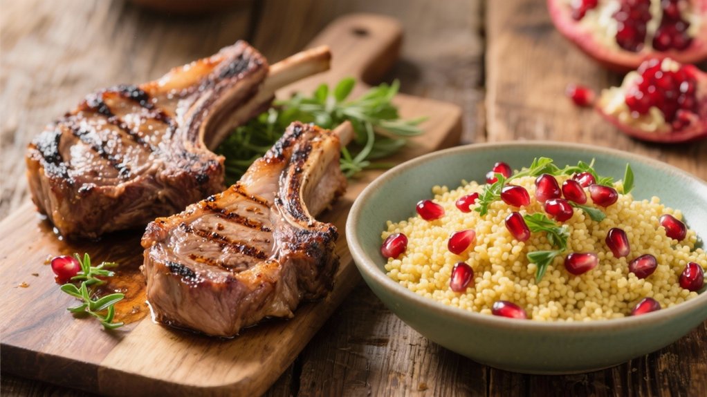 pomegranate couscous side dish