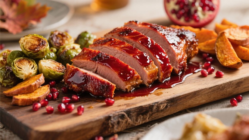 pomegranate molasses enhances duck