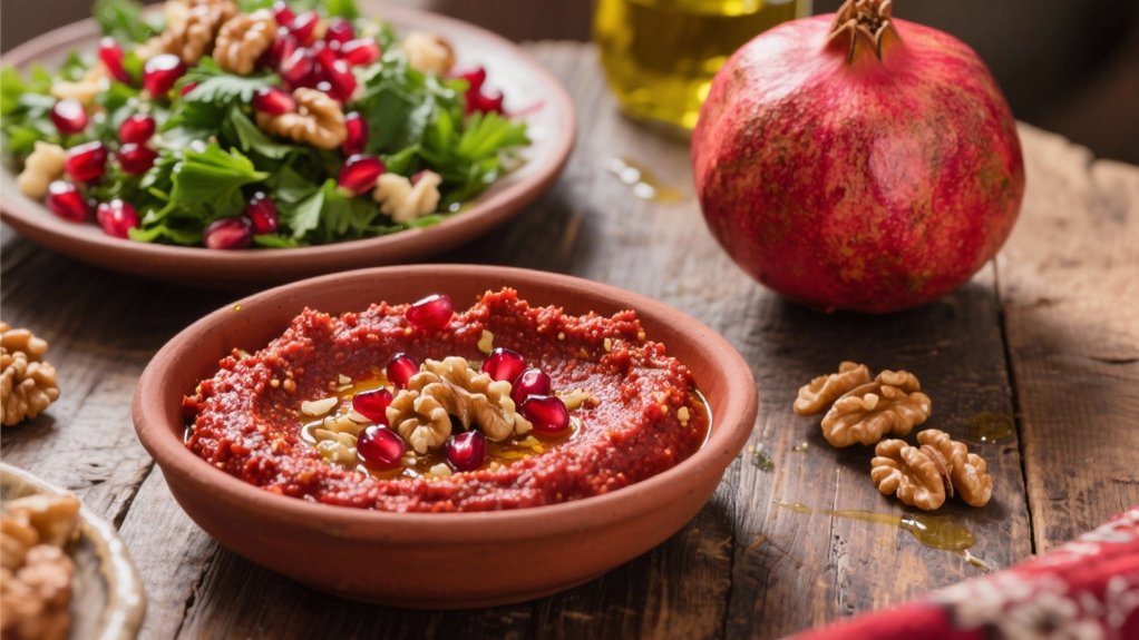 pomegranate walnut salad dressing