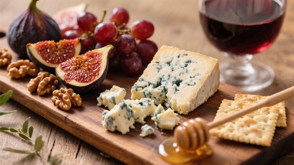 port and aged stilton pairing